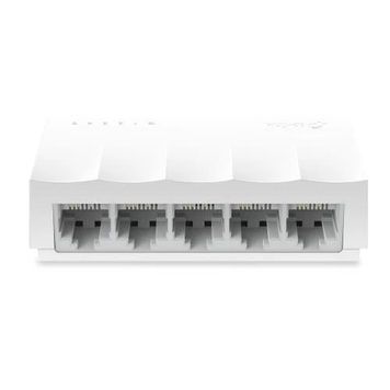 Коммутатор TP-LINK LS1005, 5x100 Mb/s, неуправляемый, пластмассовый корпус