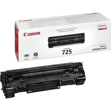 Картридж Canon 725, Black, 1600 стр (3484B002), LBP-6000/6020, MF3010