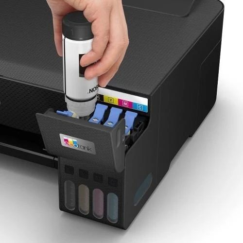 Принтер струменевий кольоровий A4 Epson EcoTank L1250, Black, вбудоване СБПЧ, USB, 5760х1440 dpi, до 33/15 стор/хв, чорнило Epson 103 (C11CJ71404), WiFi