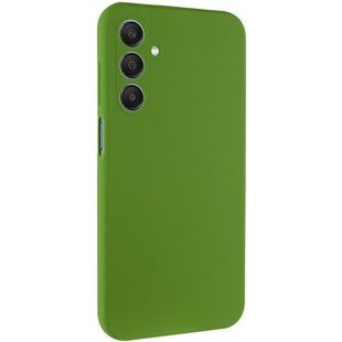 Чехол GETMAN Liquid Silk Full Camera для Samsung Galaxy A37 5G Зеленый