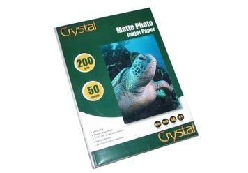 Фотобумага Crystal, матовая, 200 г/м&sup2;, A4, 50 л (MT-A4-200-50)
