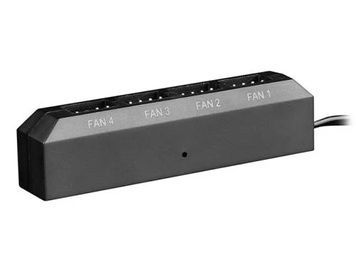 Контролер для керування вентиляторами DeepCool FH-04, Black, живлення 4-pin (DP-F04PWM-HUB), 4x4-pin PWM