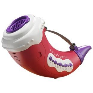 Музыкальная интерактивная игрушка Ummi ME-211 Animal Rallying Cry, красная