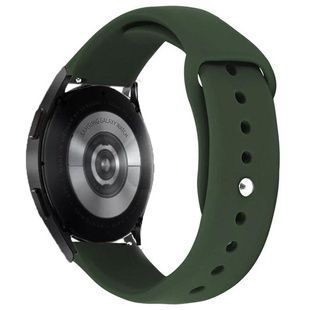 Силіконовий ремінець Sport для Smart Watch 20mm, Зелений