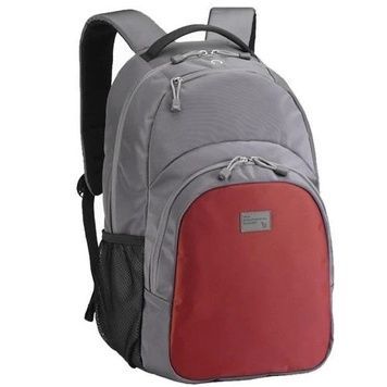 Рюкзак для ноутбука 16" Sumdex PON-336PR, Grey/Red, 26 x 38.1 x 3.5 см, поліестер