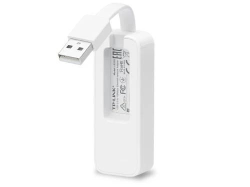 Мережевий адаптер USB 2.0 - Ethernet, 10/100 Мбит/с, White/Blue, чіпсет RTL8152B, TP-LINK UE200