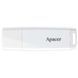 Флеш накопичувач USB 64Gb Apacer AH336, White, USB 2.0 (AP64GAH336W-1), Пластик, 64 ГБ, Моноблок