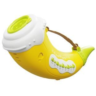 Музыкальная интерактивная игрушка Ummi ME-211 Animal Rallying Cry, желтая