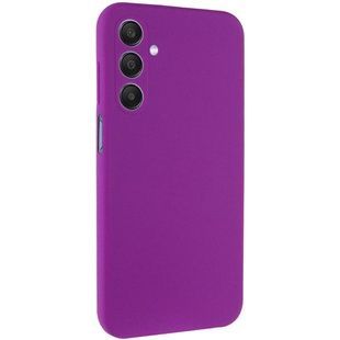 Чехол GETMAN Liquid Silk Full Camera для Samsung Galaxy A37 5G, Фиолетовый