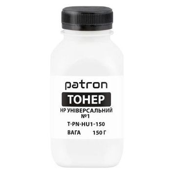 Тонер HP Універсальний №1 1010/1100/1005/1200/3020, 150 г, Patron (PN-HU1-150), Black