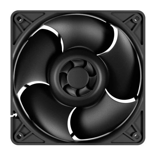 Вентилятор 120 мм, Arctic S12038-4K, Black, 4-pin (PWM, 30 см), 3 шт, подвійний шарикопідшипник з латунним корпусом (ACFAN00303A), 120х120х38 мм, 600-4000 об/хв