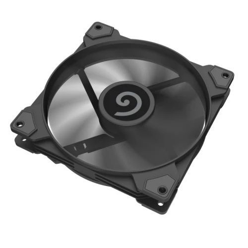 Вентилятор 140 мм, GameMax, до 30 дБ, 140х140х25 мм, 50 см), Black, 600-1400 об/хв, 4-pin (PWM, гідродинамічний підшипник (GMX-14WFBK-PWM)