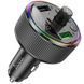 FM-модулятор Hoco E82 Guerrero PD30W+QC3.0 (2USB-A/1C), чорний
