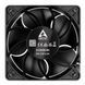 Вентилятор 120 мм, Arctic S12038-4K, Black, 4-pin (PWM, 30 см), 3 шт, подвійний шарикопідшипник з латунним корпусом (ACFAN00303A), 120х120х38 мм, 600-4000 об/хв