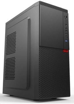 Корпус 2E ALFA (Е130), Black, Mid Tower, для ATX / Micro ATX / Mini ITX, 1x80 мм Fan (2E-E130), без БЖ