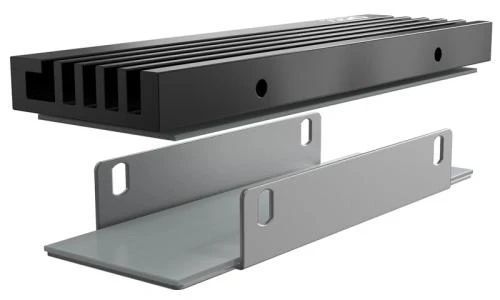 Радиатор для M.2 ID-Cooling ZERO M05, Silver, для формата 2280, M.2 2280