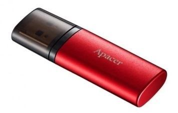 Флеш-накопитель USB 256Gb Apacer AH25B, Sunrise Red, USB 3.2 Gen 1 (AP256GAH25BR-1), Металл, 256 ГБ, Моноблок