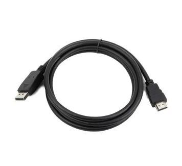 Кабель DisplayPort (M) - HDMI (M), 10 м, Cablexpert (CC-DP-HDMI-10M), Black
