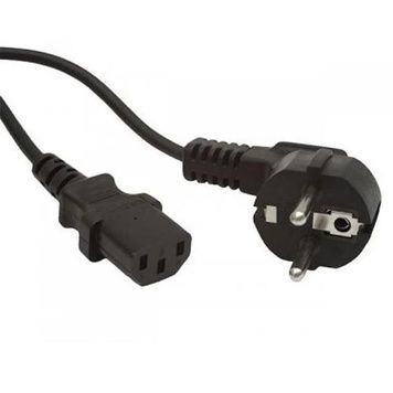 Кабель живлення від мережі PC-186, Black, 3x1 мм&sup2; (PC-186-VDE-10M), Cablexpert, 10 м, CEE 7/7 - IEC C13