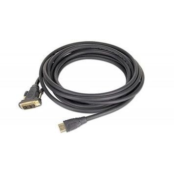 Кабель HDMI (M) - DVI-D (M, 18-pin), Black, Cablexpert (CC-HDMI-DVI-10), 3 м