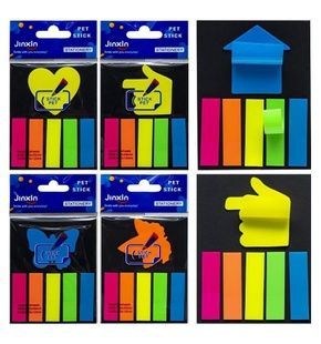 Закладка неонова COLOR-IT Р19-1 "Stick Notes" (в асортименті)