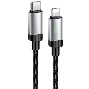 Дата-кабель Hoco X117 Star Type-C to Lightning 27W (1м), чорний