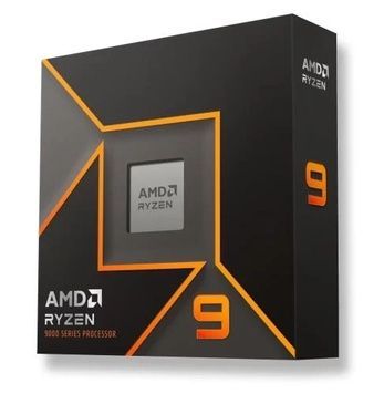 Процесор AMD (AM5) Ryzen 9 9900X, Box, розблокований множник, 12x4.4 ГГц (Turbo Boost 5.6 ГГц), Radeon Graphics, Granite Ridge (Zen 5), 4 нм, L3 64Мб, TDP 120 Вт, система охолодження в комплекті не йде (100-100000662WOF)