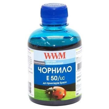 Чернила WWM Epson Stylus Photo Universal, Light Cyan, водорастворимые (E50/LC), 200 мл