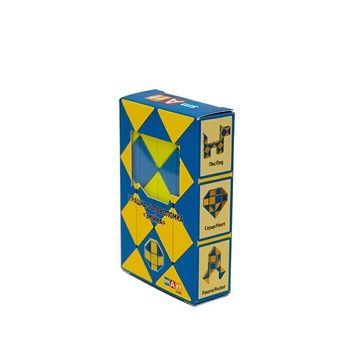 Розумний кубик "Змійка синьо-жовта" SCU024 (Smart Cube Twisty Puzzle Snake "Ukraine")