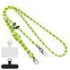 Шнурок Tamgram с двумя креплениями (8мм) 150см Neon Green