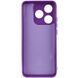 Чехол Silicone Cover Lakshmi Full Camera (A) Фиолетовый для TECNO Spark 10