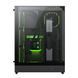 Корпус GameMax T20, Black, 2x120 мм ARGB, бічна, без БЖ (формат SFX-L), Mid Tower, 1xType-C / 1xUSB 3.0, макс. CPU - 160 мм / VGA - 382 мм, передня та верхня панель із загартованого скла, для MicroATX / Mini-ITX