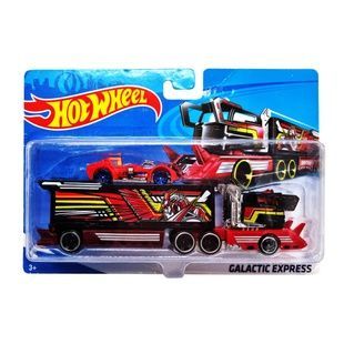 Игровой набор машинок T-K937-1(Red-2) с трейлером для детей