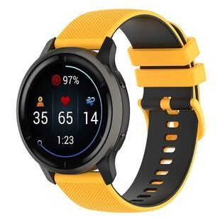 Ремешок Ribby для Smart Watch 20mm, силиконовый, желтый