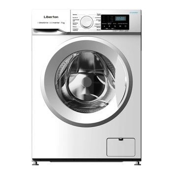 Пральна машина Liberton LWM-4950, White, прямий привід, фронтальна, клас енергоспоживання С, швидкість віджиму 1200 об/хв, 7 кг, 12 програм, інвертор, 85x59.5x48 см