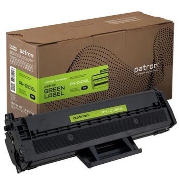 Картридж Samsung MLT-D101S, Black, 1500 стор, SCX-3400/3405, Patron Green (PN-D101GL), ML-2160/2165