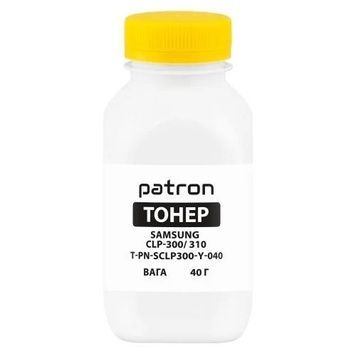 Тонер Samsung CLP-310/320, CLX-3185, Patron (PN-SCLP300-Y-040), 40 г, Yellow