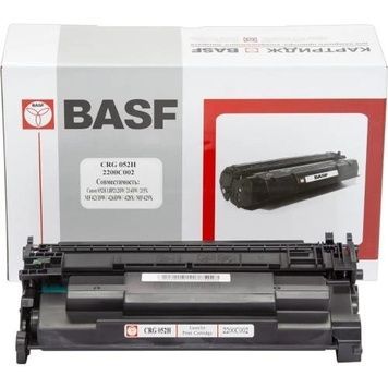 Картридж Canon 052H, Black, MF421/426/428/429, BASF (BASF-KT-052H), 9200 стор, LBP212/214/215