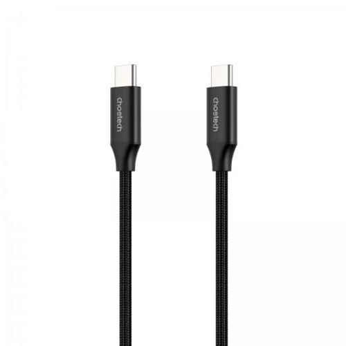 Кабель Type-C - Type-C, 2 м, Black, Thunderbolt 3 (XCC-1007-V2-BK), Choetech, 5A, 100 Вт