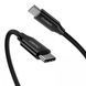 Кабель Type-C - Type-C, 2 м, Black, Thunderbolt 3 (XCC-1007-V2-BK), Choetech, 5A, 100 Вт