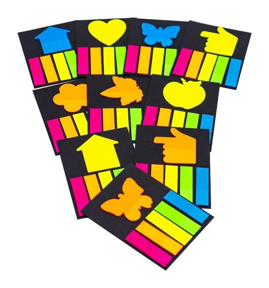 Закладка неонова COLOR-IT Р19-1 "Stick Notes" (в асортименті)