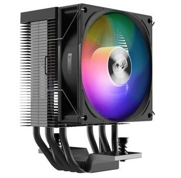 Кулер для процесора PcCooler R400 ARGB, Black, 1x92 мм ARGB, висота 133 мм, для Intel 1700/1200/115x, алюміній/мідь, AMD AM5/AM4, до 180 Вт