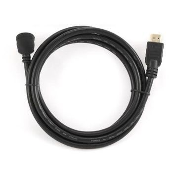 Кабель HDMI (M) - HDMI (M), 1.8 м, кутовий роз'єм (CC-HDMI490-6), V1.4, Cablexpert, Black