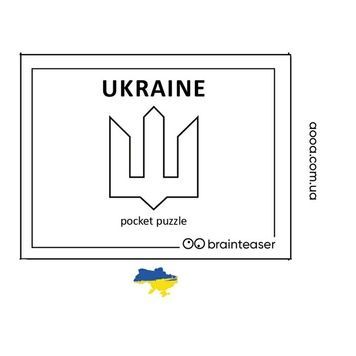 Головоломка мини "Ukraine" Заморочка (9001en)