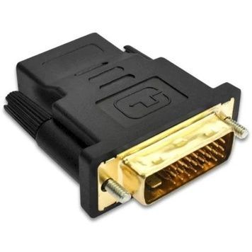 Перехідник HDMI (F) - DVI-D (M), STLab, Black (U-994), M - F (вилка - розетка), Перехідник