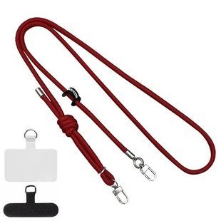 Шнурок Tamgram с двумя креплениями (8мм) 150см, Bright Red