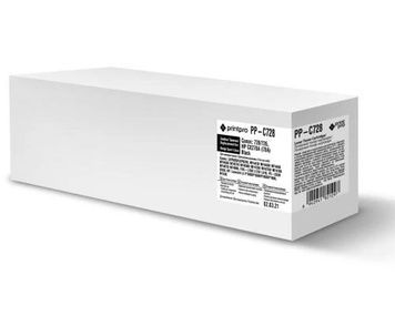 Картридж Canon 728, Black, PrintPro (PP-C728), MF4410/4430/4450/4550/4570/4580, 2100 стор