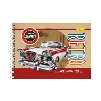 Скетчбук Eagle Wings "Крафт" Retro, А5, 32 аркуші (СБК-А5-32-5)