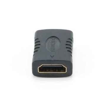 Перехідник HDMI (F) - HDMI (F), Cablexpert, Black (A-HDMI-FF), F - F (розетка - розетка), Перехідник