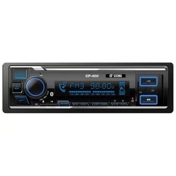 Автомагнитола SIGMA СP-400BT RGB APP USB, 1 Din, подсветка RGB, Bluetooth